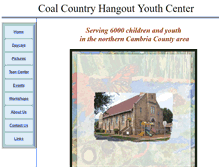 Tablet Screenshot of coalcountryhangout.org